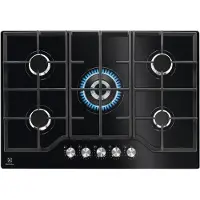 Electrolux Kgg75362k 74 Cm Gas Hob 5 Burners Argenté