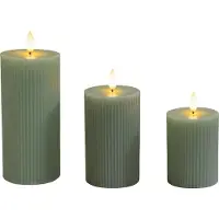 Relaxdays 3x bougies (3x)