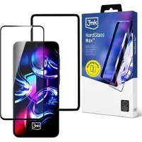 3mk Protection tvrzené sklo HardGlass Max FrameFit pro Samsung Galaxy A35/A55 5G (1 pcs, Samsung Galaxy A35, Samsung Galaxy A55), Téléphone portable : film de protection, Transparent