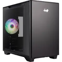In Win A3 Case PC MicroATX Noir avec ventilateur ARGB intégré pour le jeu