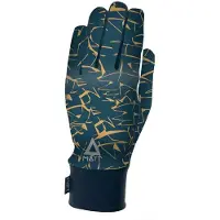 Matt Printed Inner Touch Screen Gloves Bleu L Homme