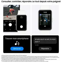 Samsung Bracelet connecté Galaxy Fit3 Argent