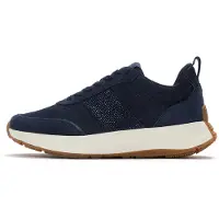 FitFlop F-Mode Flow, baskets en denim et daim, couleur bleu foncé, taille 41