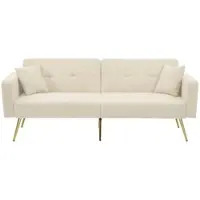 OKWISH Lit enfant 90x200 cm avec rangement, lit pour jeunes avec toboggan, armoire intégrée, cadre en bois avec motifs décoratifs – blanc + bois naturel, sans matelas