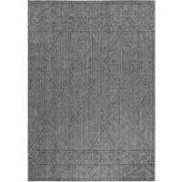Carpetsale24 Tapis Intérieur Extérieur Style Scandinave Boho Uni Effet Haut Bas Imperméable Salon Balcon Terrasse, Taille: 160x230 cm