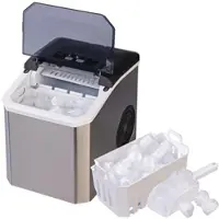 Rosenstein & Söhne Machine à glaçons 12 kg/jour en acier inoxydable EWM-100