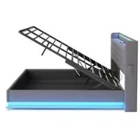 OKWISH Lit Banquette Bois 90x200 cm avec Lit Tiroir et Rangement Intégré, Étagères et Prise USB, Fonctionnel et Pratique - Blanc
