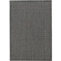 Carpetsale24 Tapis Intérieur Extérieur Terrasse Balcon Cuisine Aspect Sisal Tissage Plat Imperméable Uni Structuré, Taille: 60x100 cm