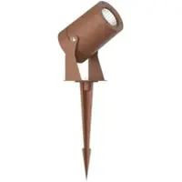 Beneito Faure Sair Xl - Spot Led Rond 20W Ip65 Corten 2200K - Éclairage De Jardin Pour Plantes Ou Haies H38Cm -