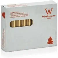 Wiedemann Bougie d'arbre 96x13 mm or (20 pcs)
