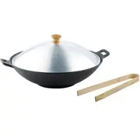 Tornwald-Schmiede Wok en fonte de 37 cm de diamètre