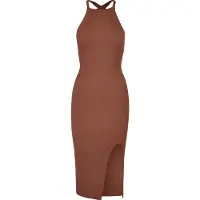 Urban Classics Robes en maille rouge rouille