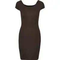 Urban Classics Robe brun foncé