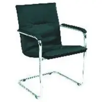 SafetyMarking Piétement luge RUMBA chrome/cuir noir