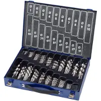 Bohrcraft Boîte à forets DIN338 RN HSS ø 1-10 mm 170 pièces (1.0-10 mm)