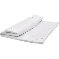 Talamo Italia Little - Surmatelas Simple, 200x80x5h cm Blanc, Déhoussable Fabriqué en Italie