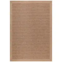 Carpetsale24 Tapis Intérieur Extérieur Tissage Plat Aspect Sisal Naturel Imperméable Style Scandinave Boho, Taille: 200x290 cm
