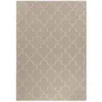 Carpetsale24 Tapis Intérieur Extérieur Style Scandinave Boho Uni Effet Haut Bas Imperméable Salon Balcon Terrasse, Taille: 80x150 cm