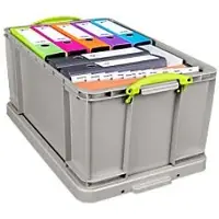 Really Useful Box Boîte de rangement 64RDGCB 64 L Transparent (64 l, 1x, 71 x 44 x 31 cm)