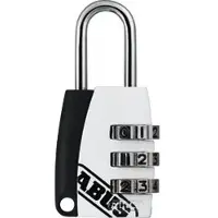ABUS 53520 Cadenas à combinaison coulé sous pression Blanc