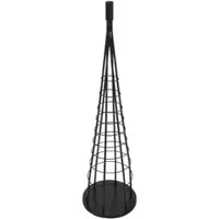 Mendler Arbre décoratif HWC-O91, sapin de Noël, arbre décoratif, décoration de Noël, sapin de Noël à décorer, métal 90 cm noir