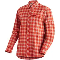 Maier Sports Kasen Long Sleeve Shirt Rouge M Homme