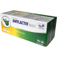 Vetfood Supplément Pour Animaux De Compagnie Amylactiv Digest 120 Pcs