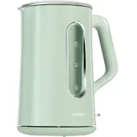 MPM Bouilloire à double paroi - Silencieux avec intérieur éclairé - 1,5 litre 2200W - Vert