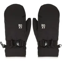 Roxy Jetty Solid Mittens Noir L Fille