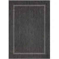 Carpetsale24 Tapis Intérieur Extérieur Tissage Plat Aspect Sisal avec Bordure Imperméable pour Cuisine Terrasse Salon, Taille: 60x100 cm