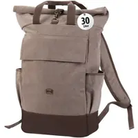 Xcase Sac à dos en toile rolltop 30 L hydrofuge avec compartiment PC