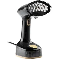 DS Produkte CLEANmaxx Brosse à vapeur pliable 1600W noir Réservoir 165ml