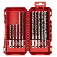 Milwaukee Jeu de Forets SDS-Plus MX4 pour Perceuse à Percussion (12 mm, 4 mm)
