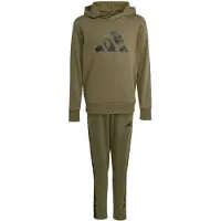 Adidas Ensemble de Jogging - J Camo TS - OLISTR/Blac - - 10 ans (140) - Ensemble de Jogging