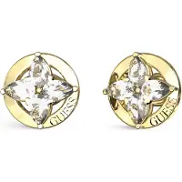 GUESS Boucles d'oreilles or / transparent