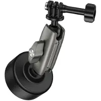 Telesin Support à ventouse électrique avec bras et fixation GoPro