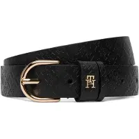 Tommy Hilfiger Aw0aw18856 Belt Noir 75 cm Femme