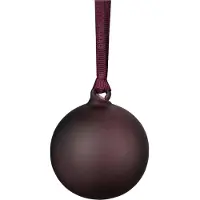 Blomus JUHLA Weihnachtsschmuck L midnight plum 9cm 2tlg (2x)