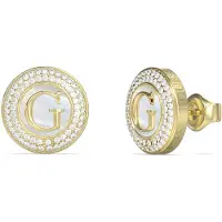 GUESS Boucles d'oreilles 'G Talisman' or