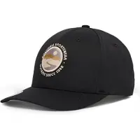 Columbia Casquette snapback extensible 3D, modèle "Lost Lager", couleur noire (010-BLACK). Modèles disponibles : "LANDSCAPE CIRCLE", couleur noire (010-BLACK), et "LANDSCAPE CIRCLE"