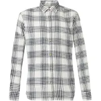 Jack & Jones Chemise 'JJEDOVER' noir / blanc
