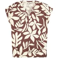 Garcia Chemisier beige clair / marron
