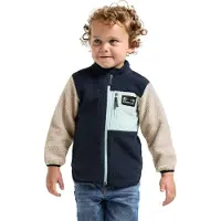 Didriksons Anten, veste polaire, junior, bleu foncé
