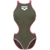 Arena Maillot de bain 'ONE BIGLOGO' bleu cyan / olive / rose foncé / noir