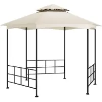Syfax Belvédère avec parois 3,1x2,7 m Crème