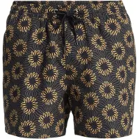Quiksilver Shorts de bain 'Everyday Volley' miel / gris foncé / noir