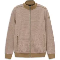 Bugatti Veste de survêtement camel / blanc