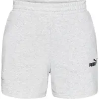 Puma Pantalon de sport 'ESS No. 1' gris clair / noir