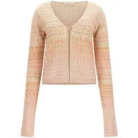 GUESS Cardigan 'ROSALYN' crème / orange / rose