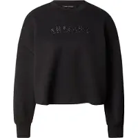 Armani Exchange pour femme. XW002049AF21298UC001 Sweatshirt boxy noir (S), Casuel, Coton